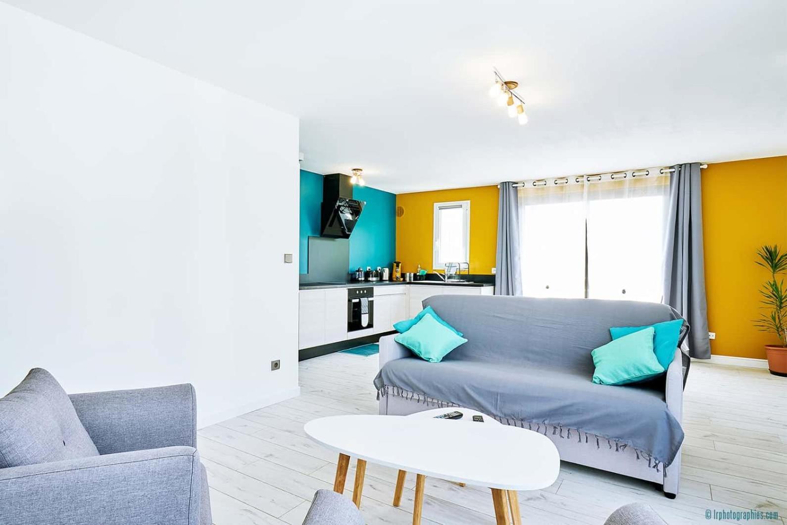 T2 Cosy A 100M De La Plage, Saint-Pierre, Luma Appart מראה חיצוני תמונה
